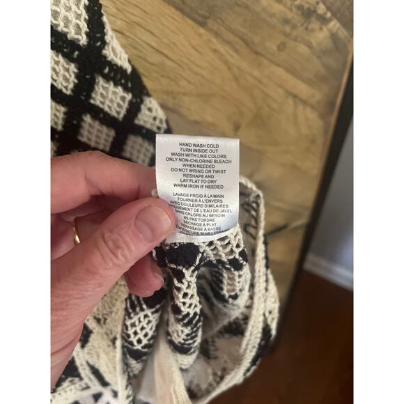 Z Supply Playa Crochet Mini Dress Size M - Picture 4 of 5